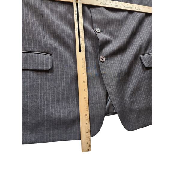 Firado Rome Italy Wool Suit Jacket 54L US Blazer Sport Coat Super 130s Italian - Picture 12 of 16